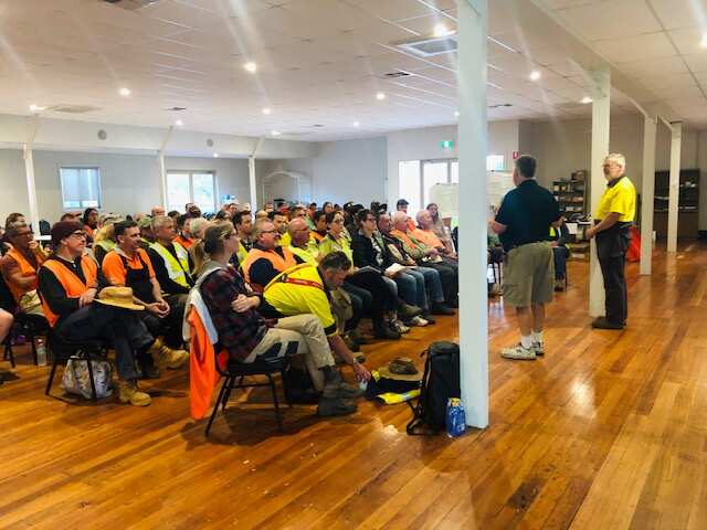 Bushfire recovery volunteers in Upper Murray