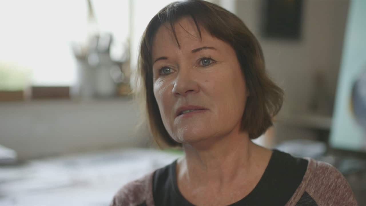 Courtney's mum Julie speaks to Dateline about his ice addiction at her home in Grafton, NSW. 