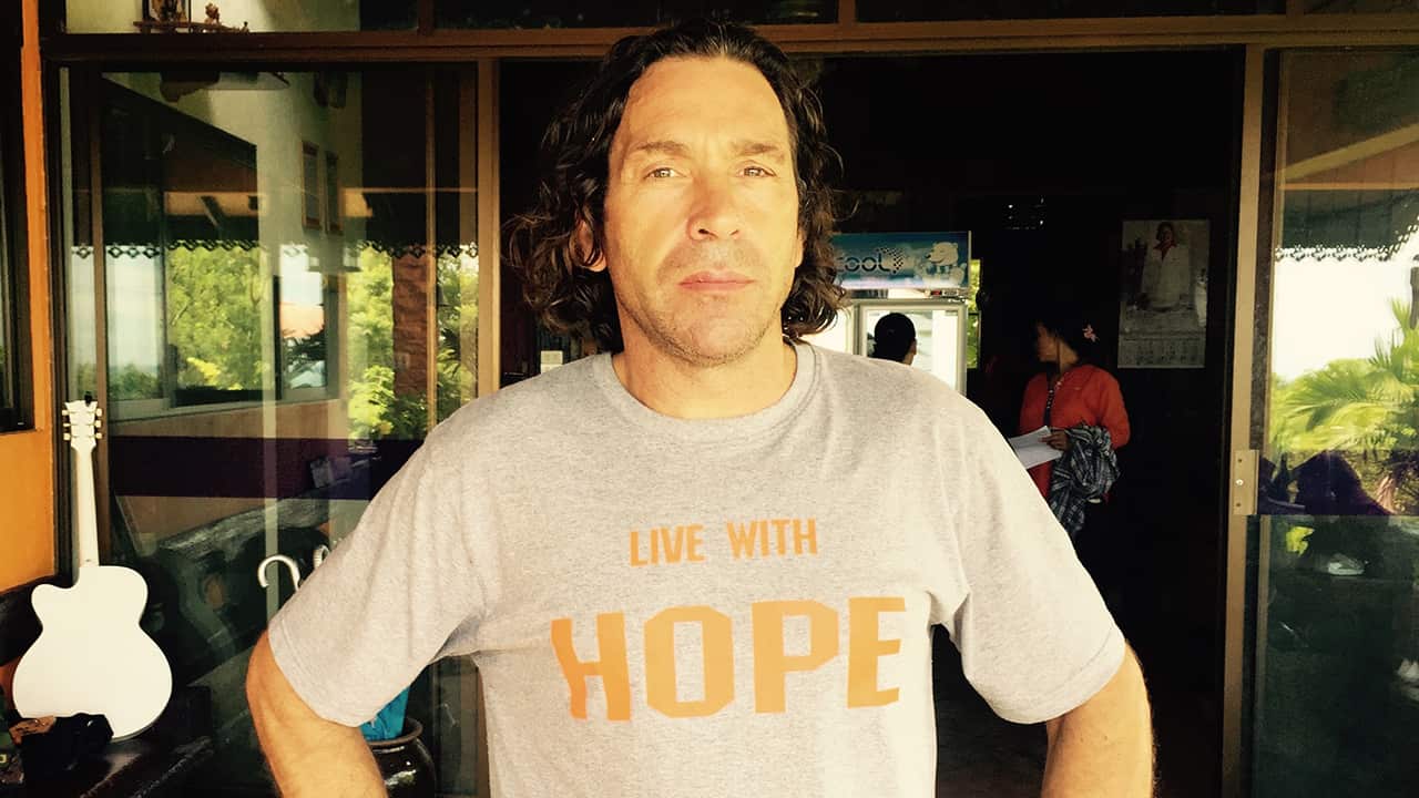 Simon Mott founded the Hope Rehab Centre in Thailand after beating his own heroin addiction.