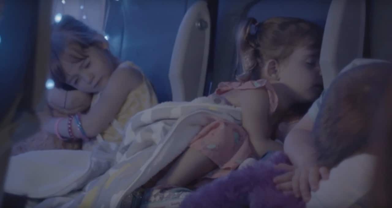 An image from the Virgin video (Youtube)