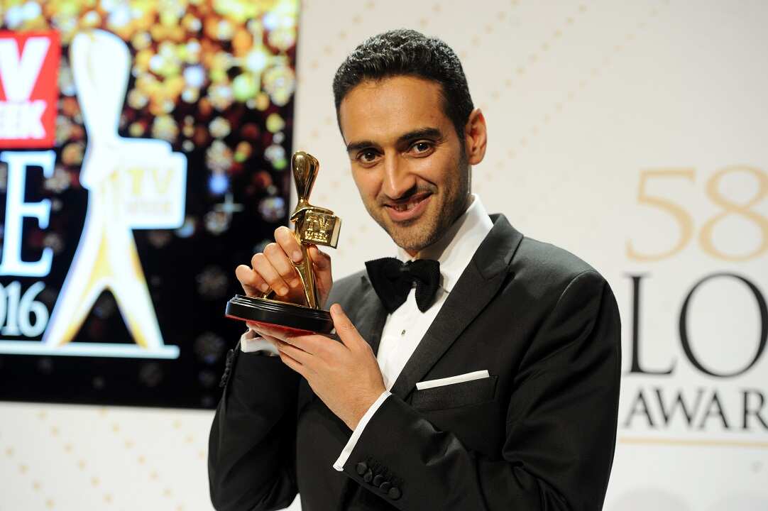 Network Ten talent and Gold Logie winner Waleed Aly was among the people that met with the visiting European journalists.