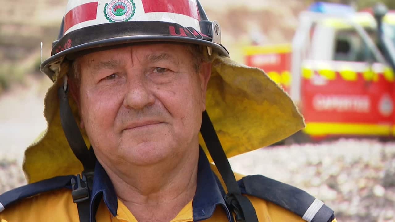 Firefighter and Capertee local Wally Bodnor