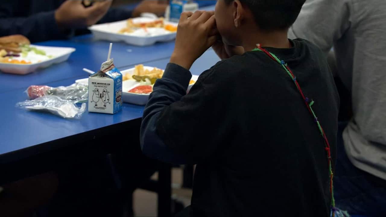 The converted Walmart store in Brownsville, Texas.