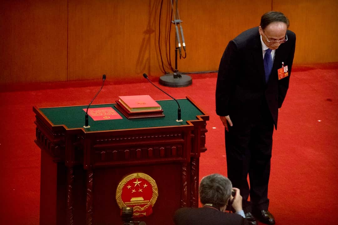 Wang Qishan, China's new Vice President, headed Xi's original anti-graft drive.
