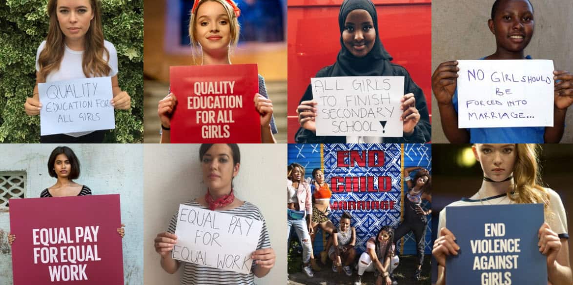 The UN's Global Goals is asking people to share what they really really want for girls and women.