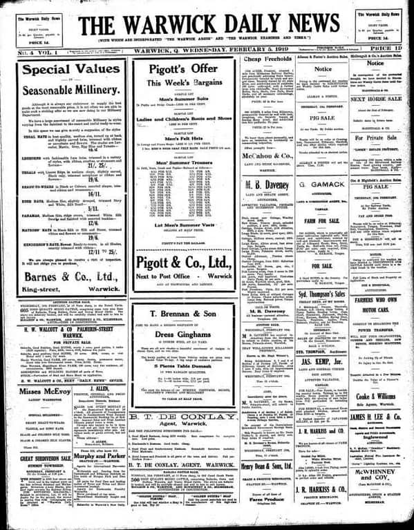 The Warwick Daily News