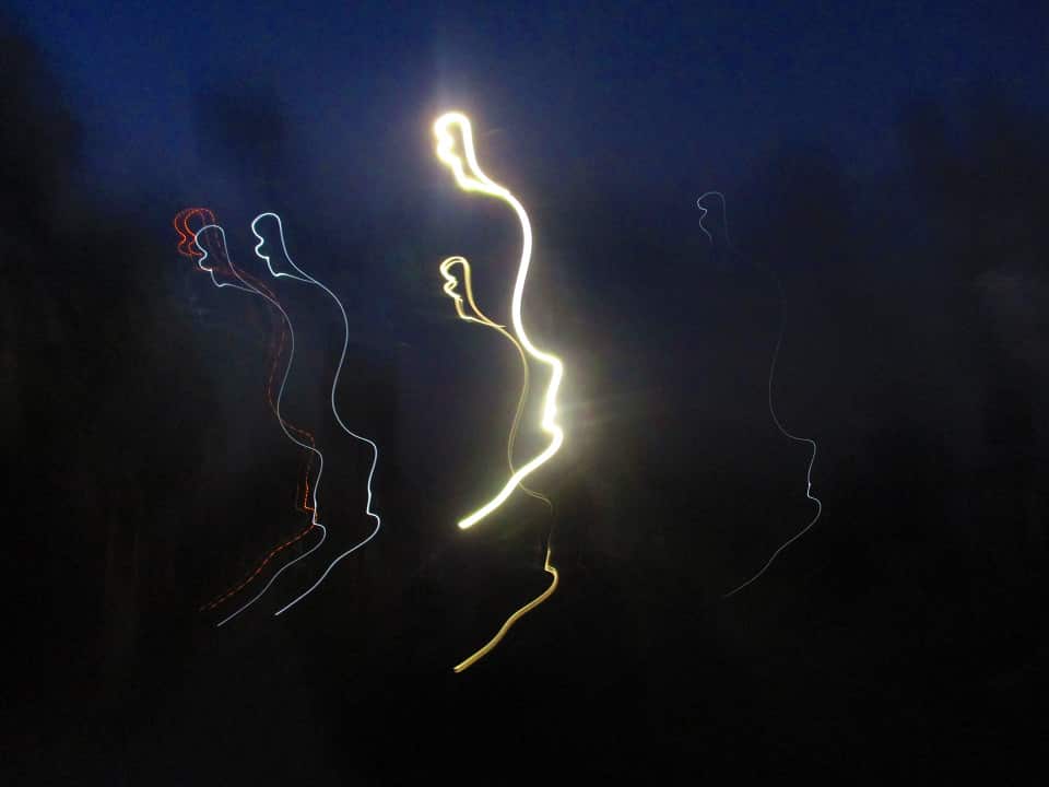 Wasan Alzuhairi's work in the Curious Dreams exhibition launch.