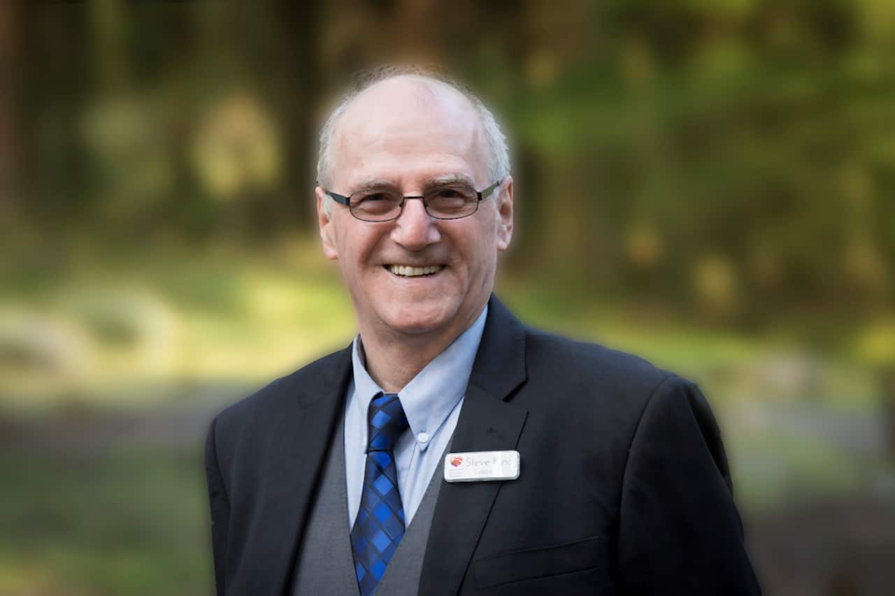 Celebrant Steve King pivoted his wedding business to live streaming funerals.