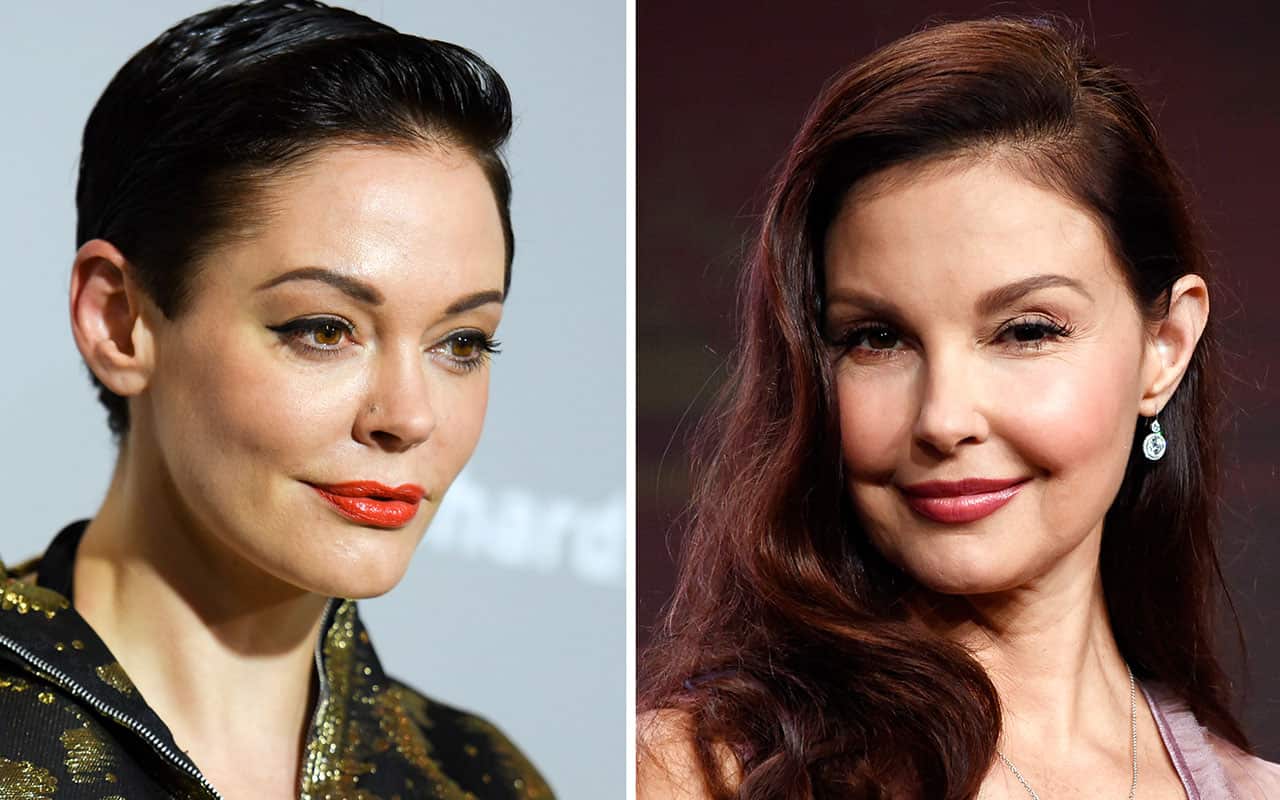 Rose McGowan and Ashley Judd.