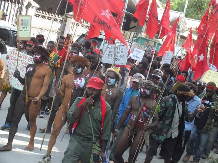 Papua Indonesia protests arrest