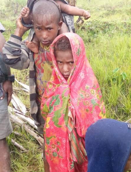 West Papuans reportedly displaced because of conflict in West Papua.