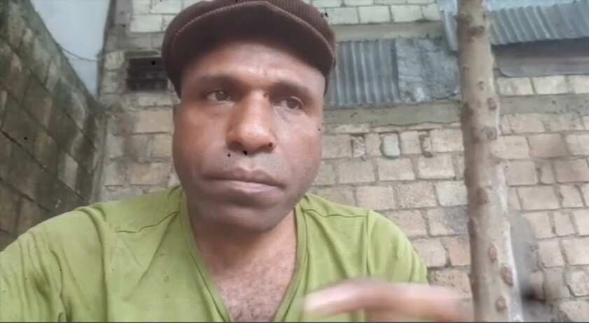 West Papuan activist Victor Yeimo.