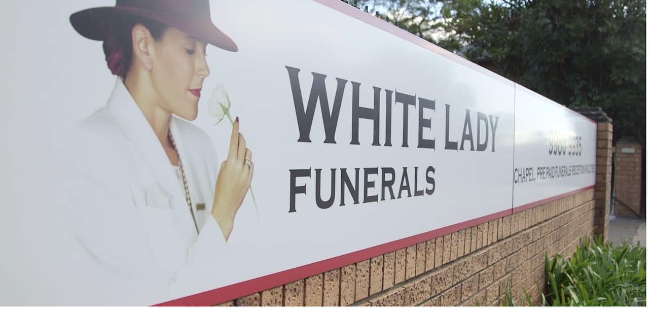 White Lady Funerals is one of Invocare's major funeral chains.