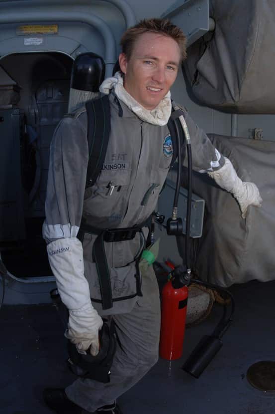 Andrew Wilkinson poses