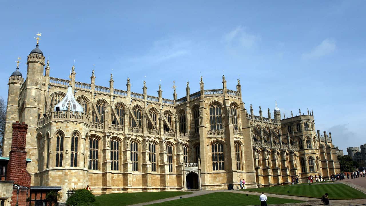 St George's Chapel at Windsor Castle.