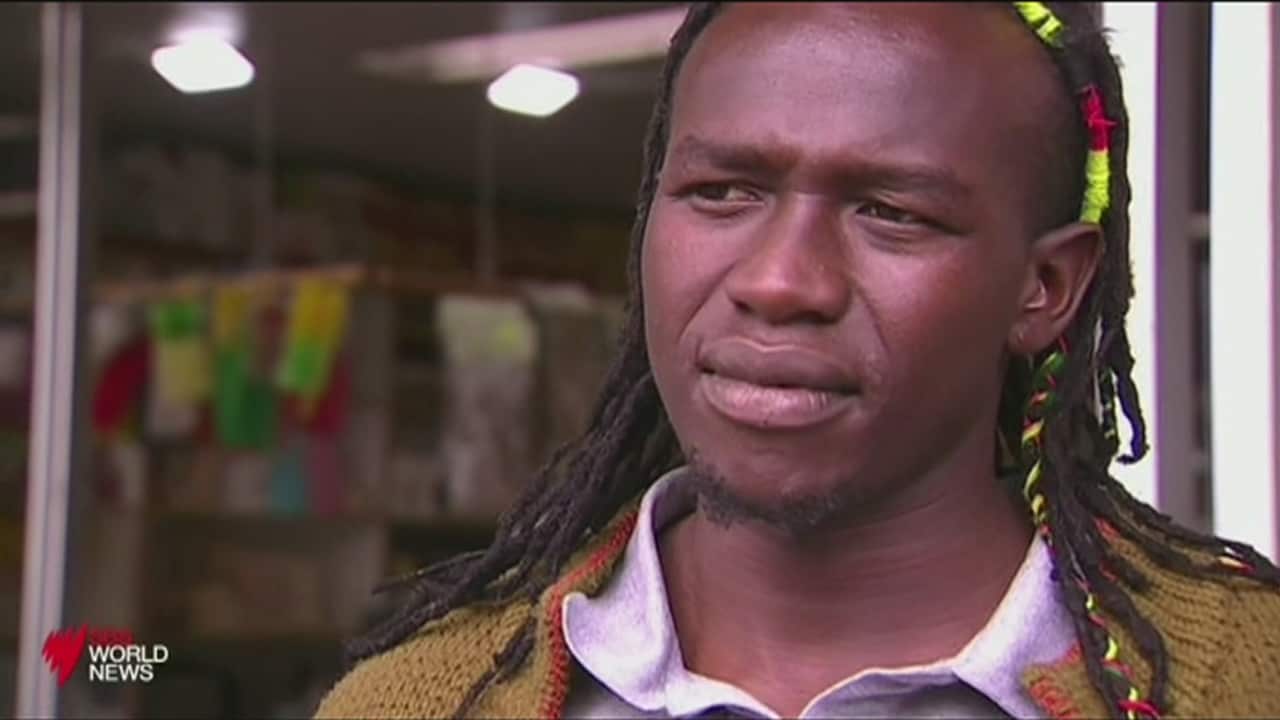 Samuel Malual. (SBS)