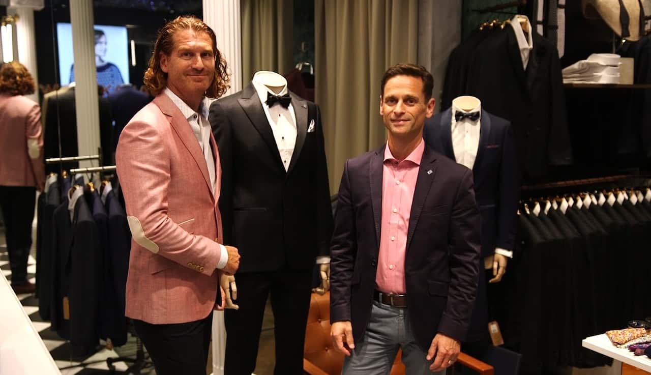 Paul and Jonathan Kanat, two of the four Kanat brothers.