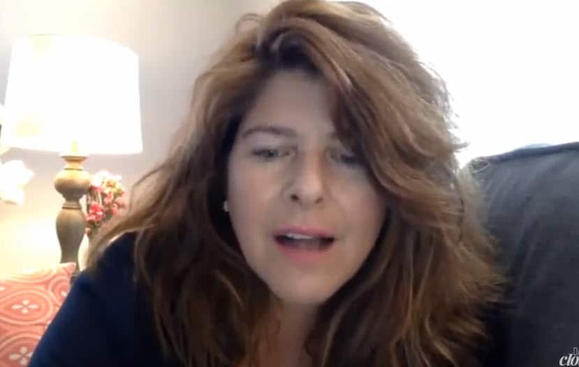 Naomi Wolf on the phone to Angus Taylor's office late on Wednesday night. 