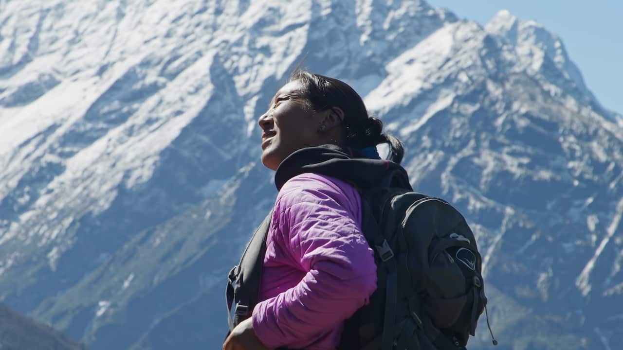 Sherkilamu wants to conquer Everest. 