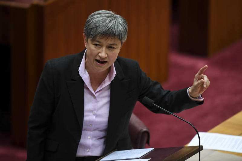 The leader of the Opposition in the Senate Penny Wong has called a motion of no-confidence. 