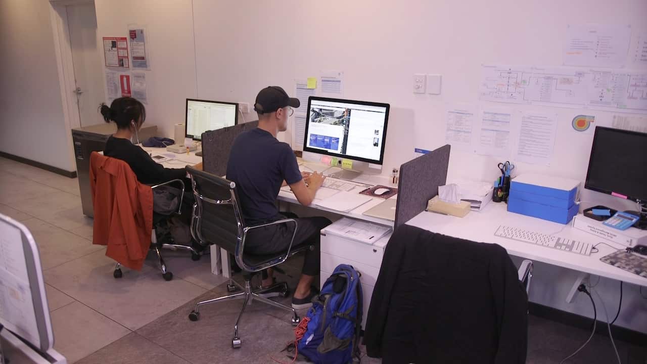 The Workfast offices in Alexandria, Sydney.