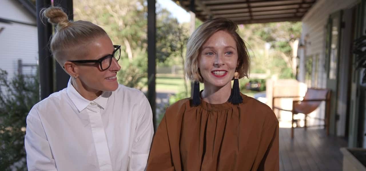 Lotte Barnes and Lia-Belle King