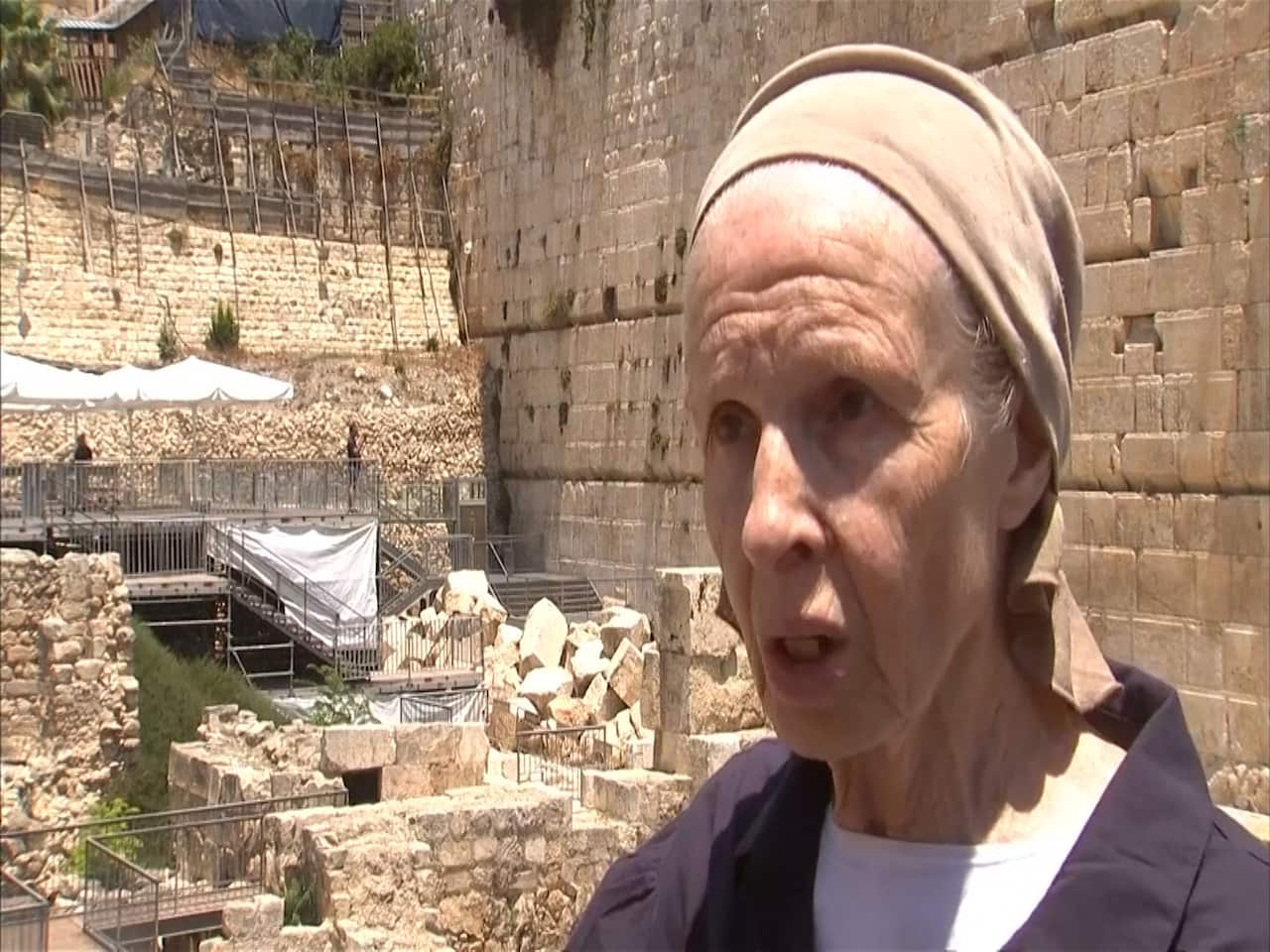 Daniella Goldberg from Jerusalem.