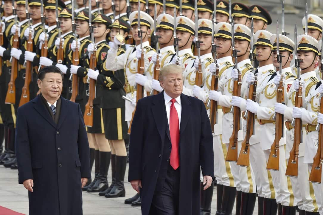President Donald Trump says that he may no longer be friends with China's Xi Jinping.