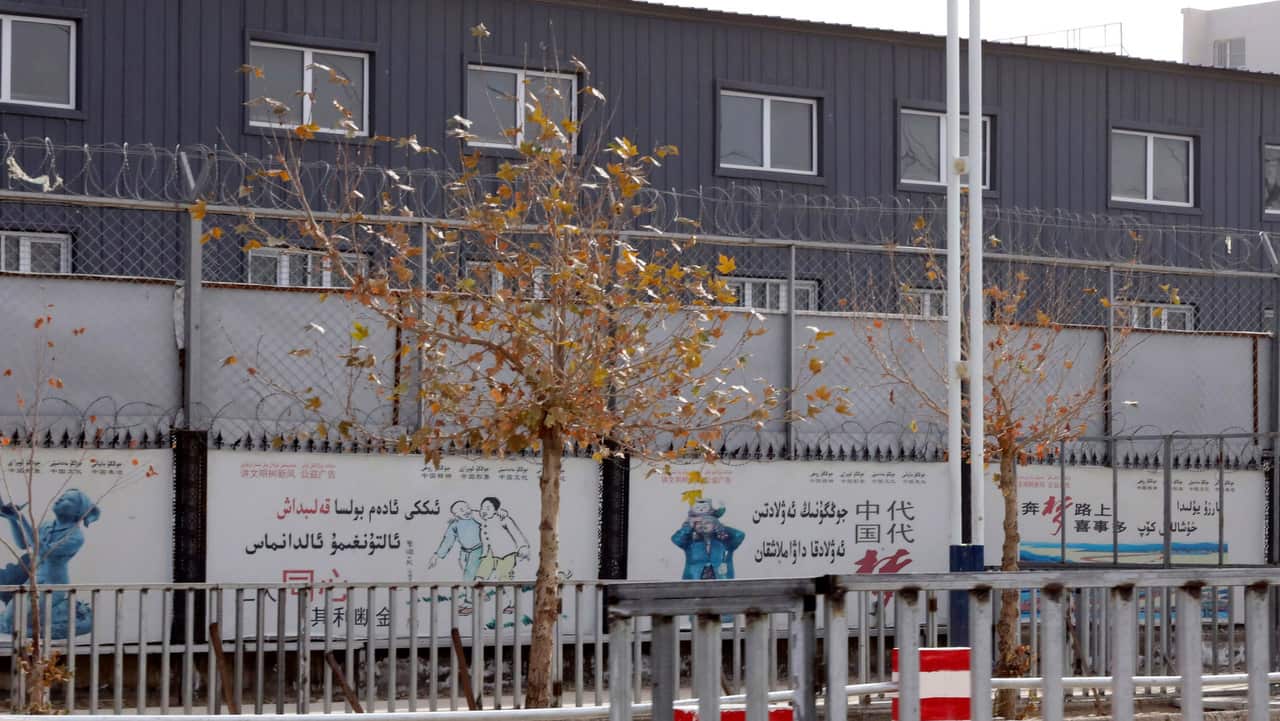 By some estimates one million Muslims are detained in "Hotan City apparel employment training base".