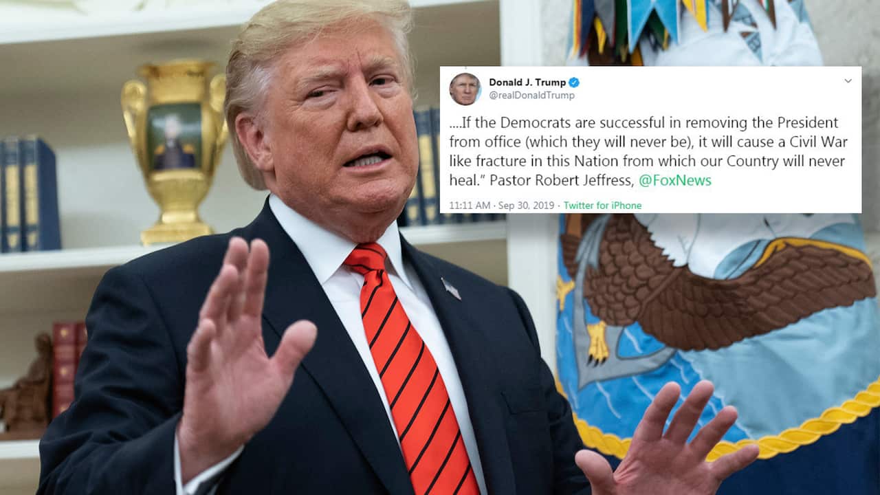 Donald Trump is facing additional impeachment calls after a controversial tweet.