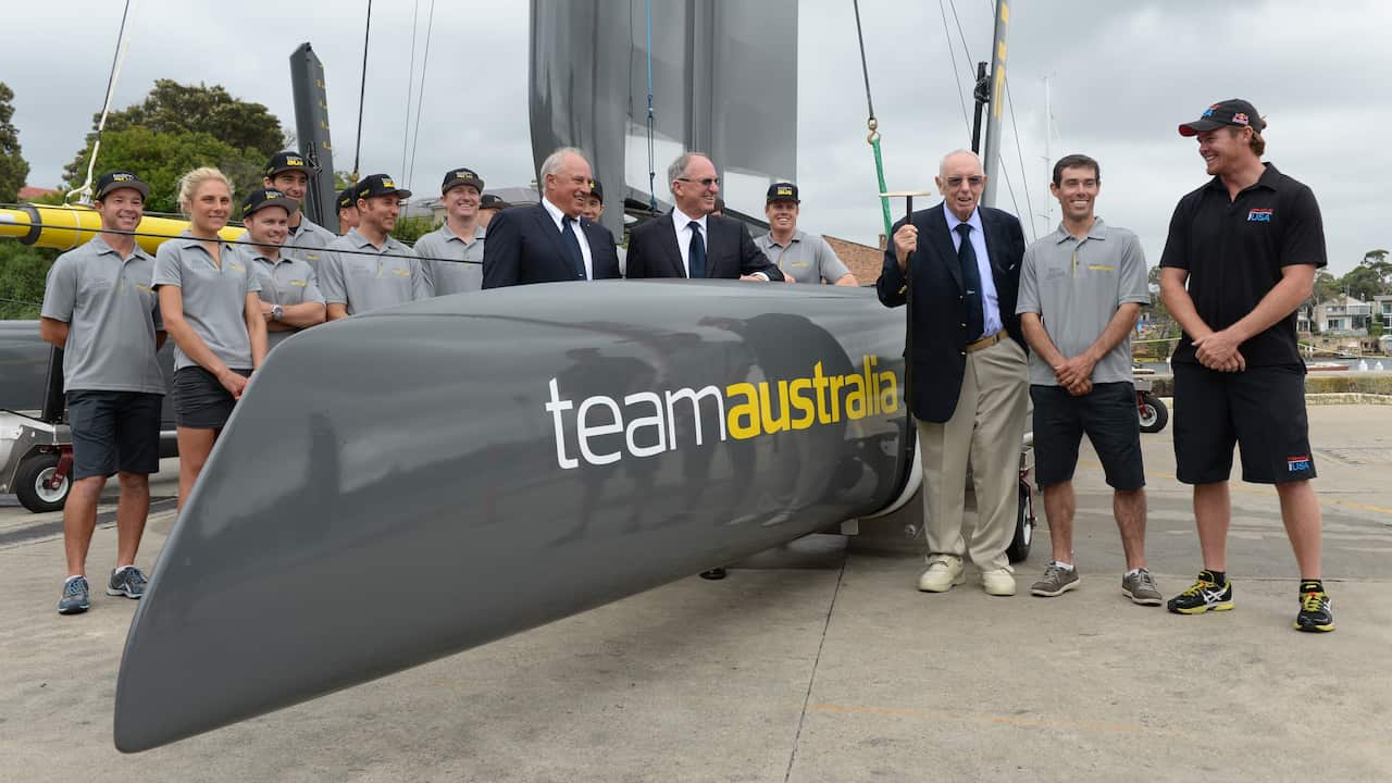 Team Australia crew