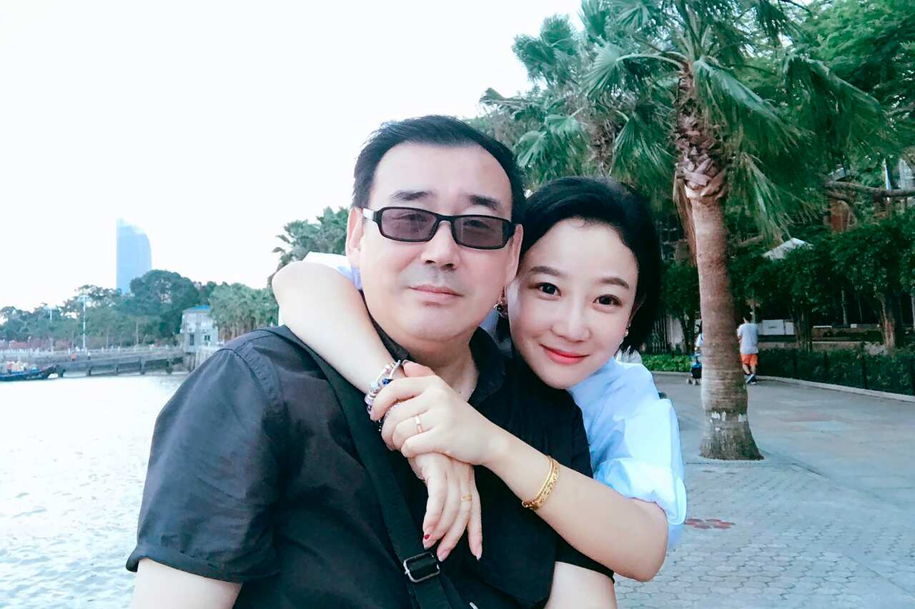 Yang Hengjun and his wife, Yuan Xiaoliang.