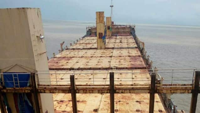 The ship was carrying an Indonesian flag.