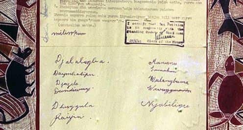Yirrkala Bark Petition 1963