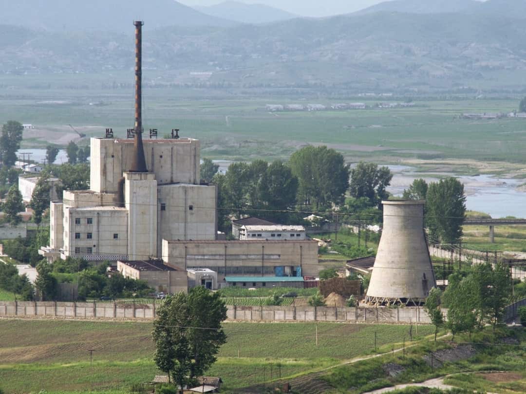 North Korea's key Yongbyon nuclear complex in 2008.