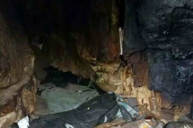 Song had spent a number of years living inside the remote cave.