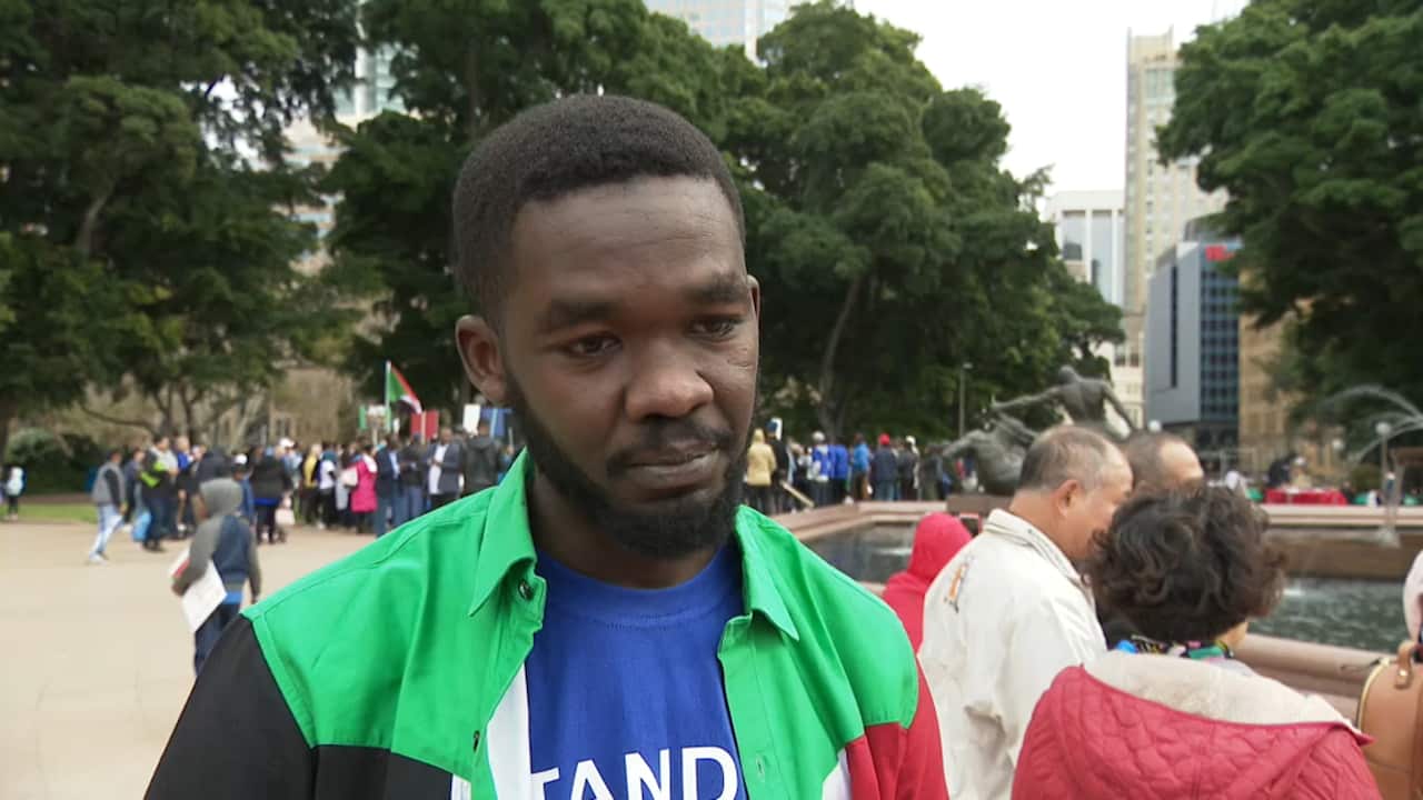 Yousif Ali, from the Sudanese Revolution Committee.