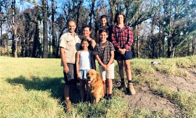 The Zagami family hopes for a better year ahead. 