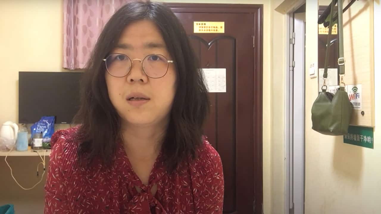 Zhang uploaded videos from Wuhan to Twitter and YouTube, platforms that are blocked in China.