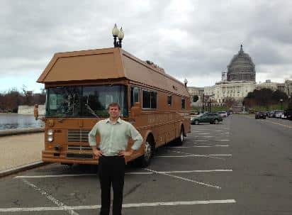 Zoltan and his immortality bus