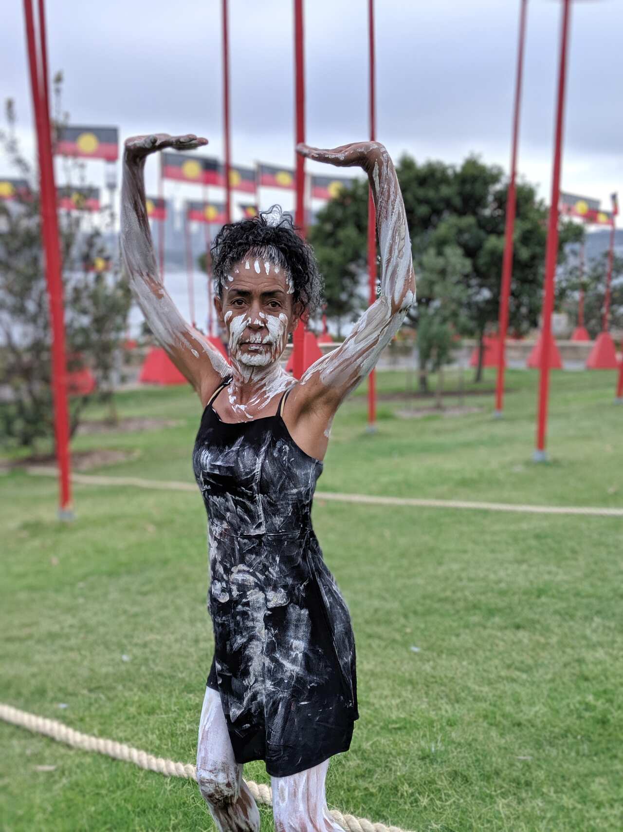 Rayma Johnson, Wiradjuri and Yorta Yorta, Buuja Buuja Butterfly Dance Group