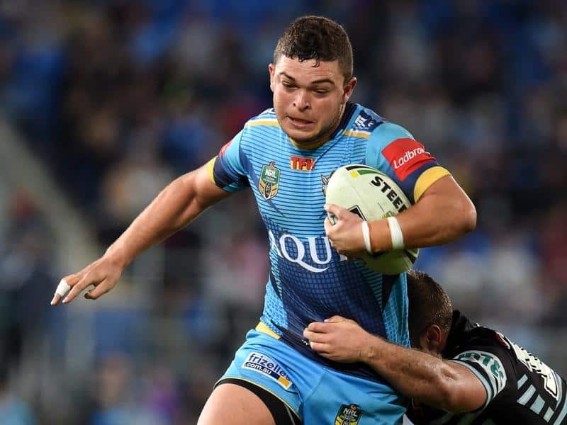 Ash Taylor of the Gold Coast Titans.