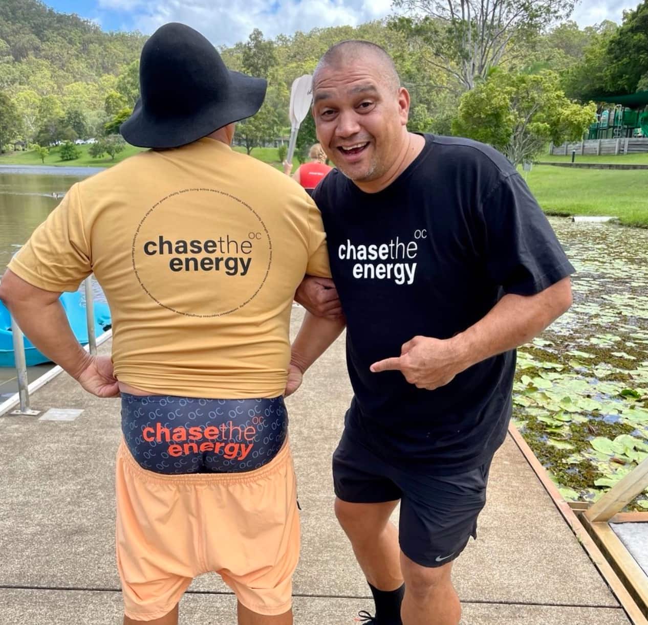 Owen Craigie chase the energy