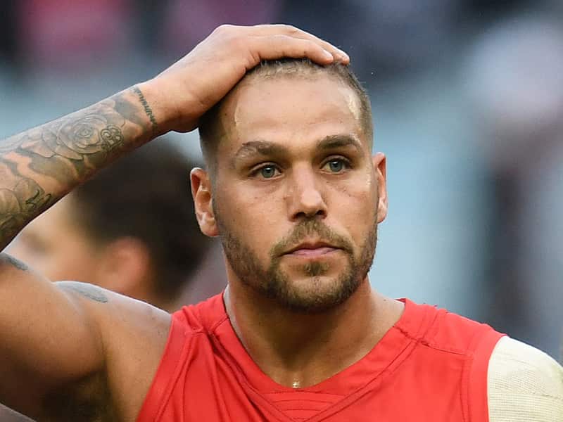 Swans player Lance Franklin