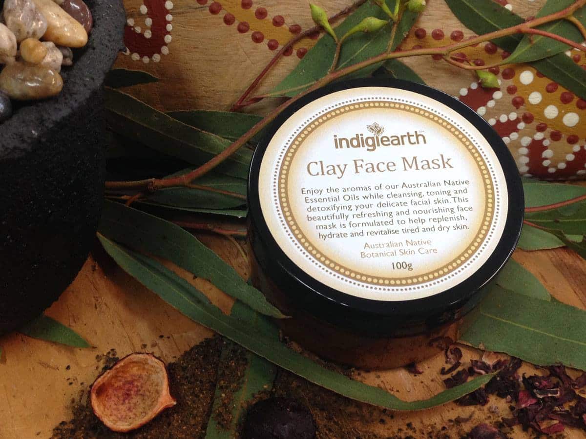 Indigearth Clay Face Mask