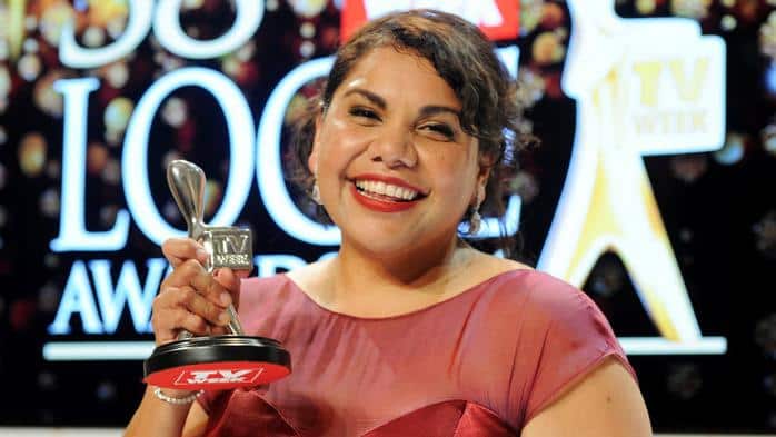 Most outstanding actress winner Deborah Mailman (image: Joe Castro)