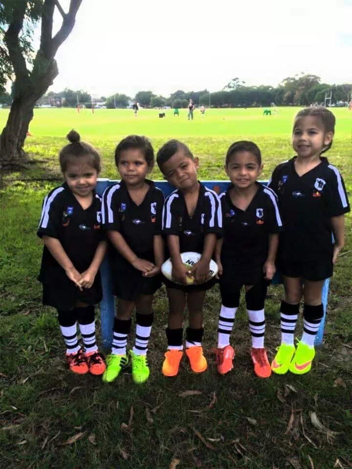 Redfern All Blacks young girls