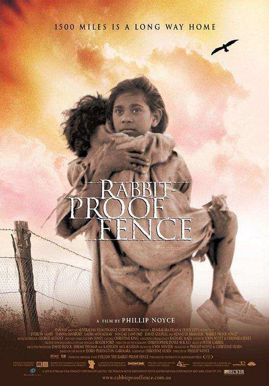Rabbit Proof Fence Australian movie poster