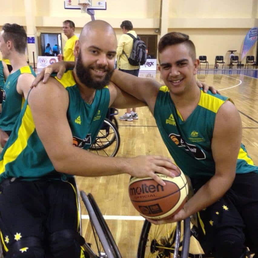 Ryan Morich and Clarence McCarthy-Grogan in 2013.