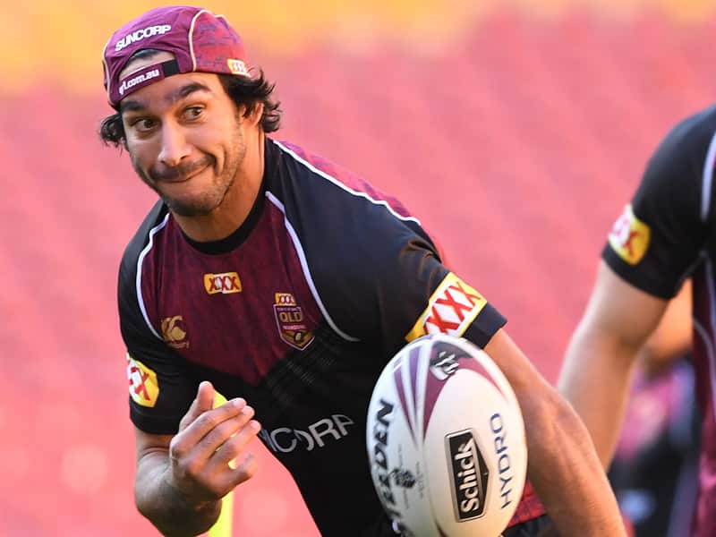 Queensland playmaker Johnathan Thurston